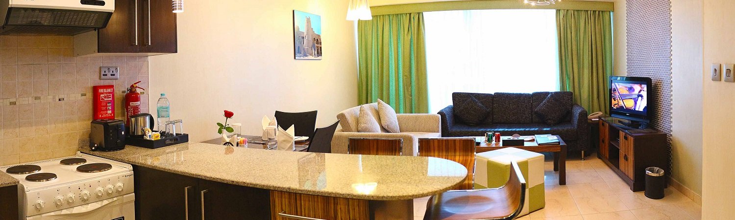 Standard-Apartment mit einem Schlafzimmer | City Premiere Deluxe Hotel Apartments